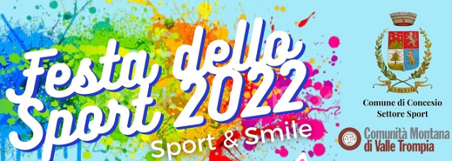 FESTA "SPORT&SMILE" 11 GIUGNO 2022